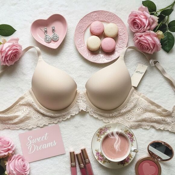 aerie Other - Aerie Cream Full Coverage Bra